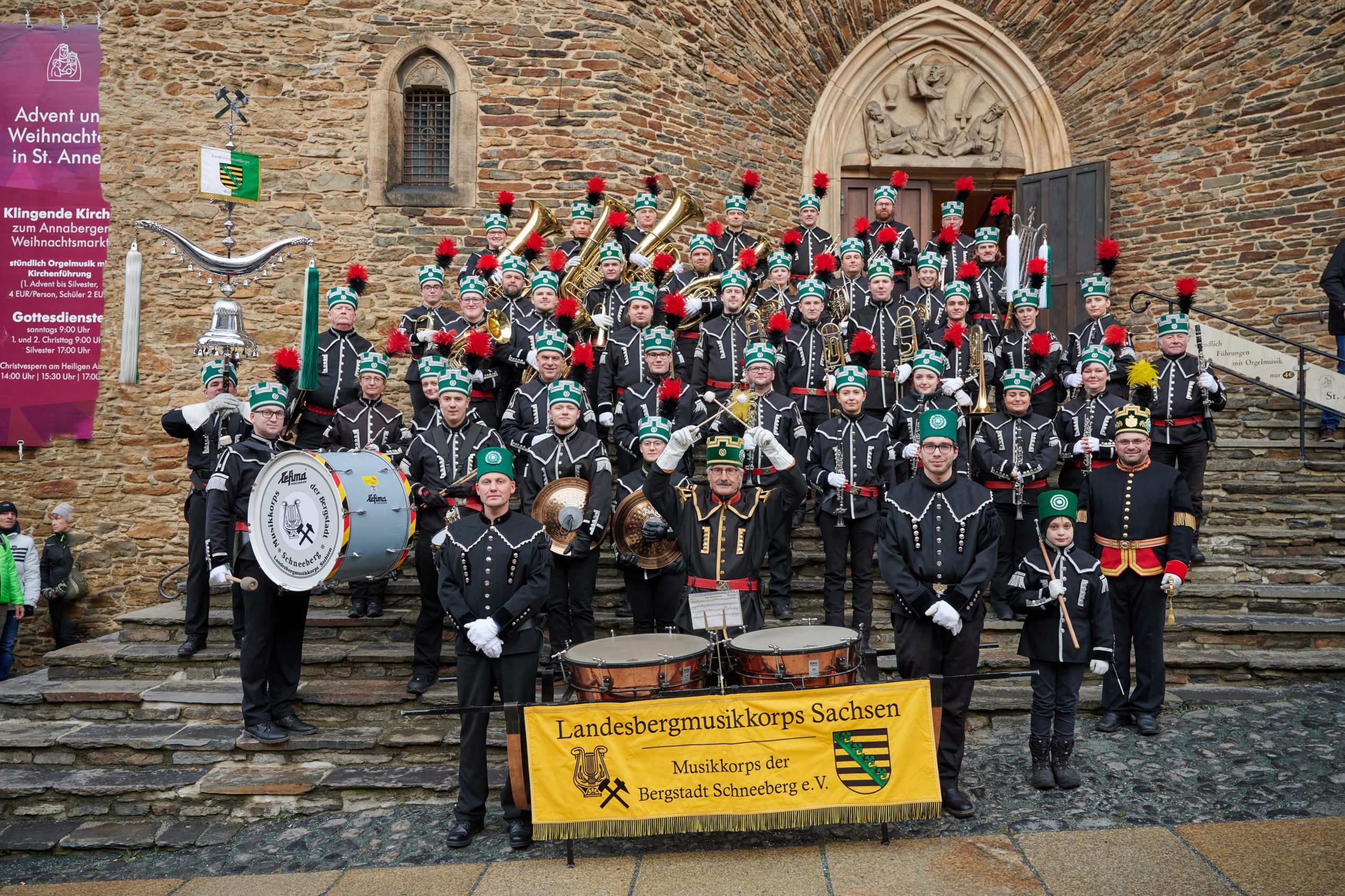 Musikkorps der Bergstadt Schneeberg / Landesbergmusikkorps Sachsen (Deutschland) Musikkorps der Bergstadt Schneeberg / Landesbergmusikkorps Sachsen (Deutschland)
