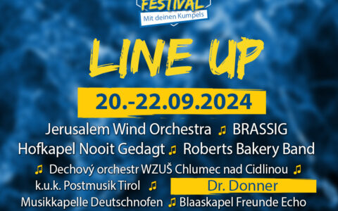 Musikalischer Fahrplan fürs Festival 2024