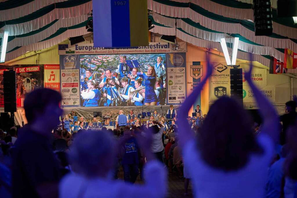 Auftakt zum Europäischen Blasmusikfestival 2026. Foto: Gregor Lorenz