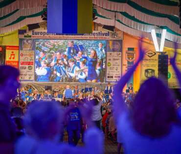 Auftakt zum Europäischen Blasmusikfestival 2026. Foto: Gregor Lorenz